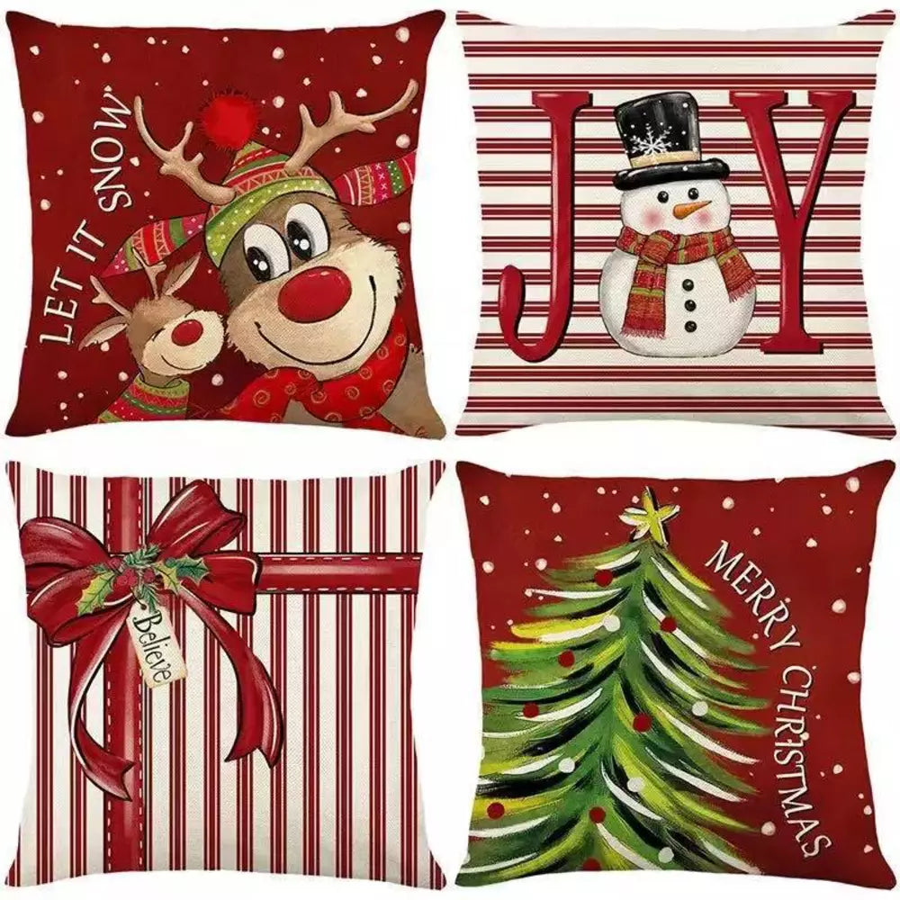 Christmas Pillow Covers For Holiday Home Decor