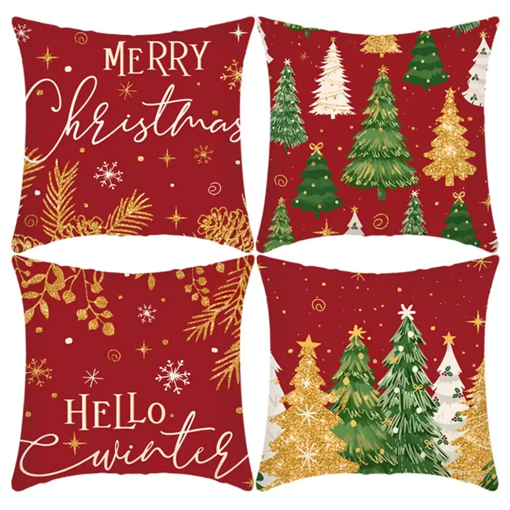 Christmas Pillow Covers For Holiday Home Decor