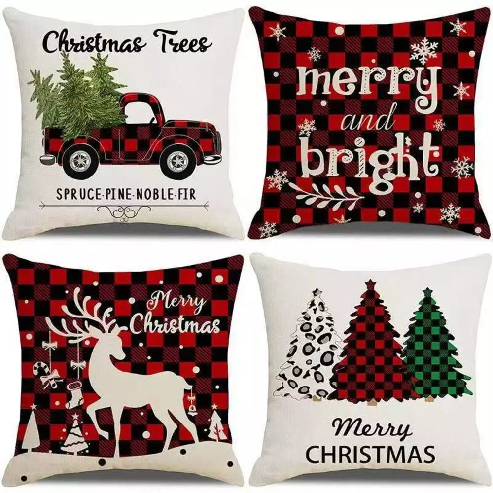Christmas Pillow Covers For Holiday Home Decor
