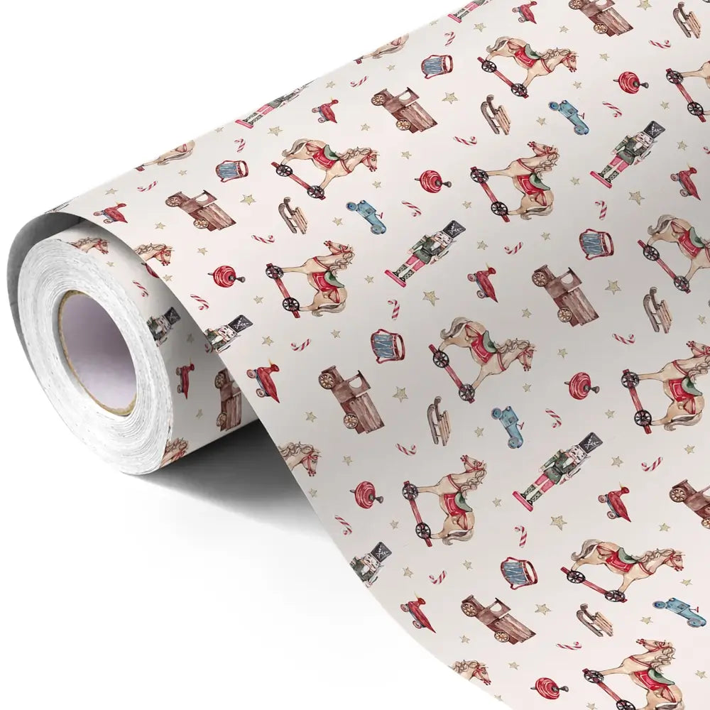Christmas wrapping paper for holiday DIY craft projects
