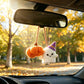 Cute crochet ghost decoration for fall and Halloween displays