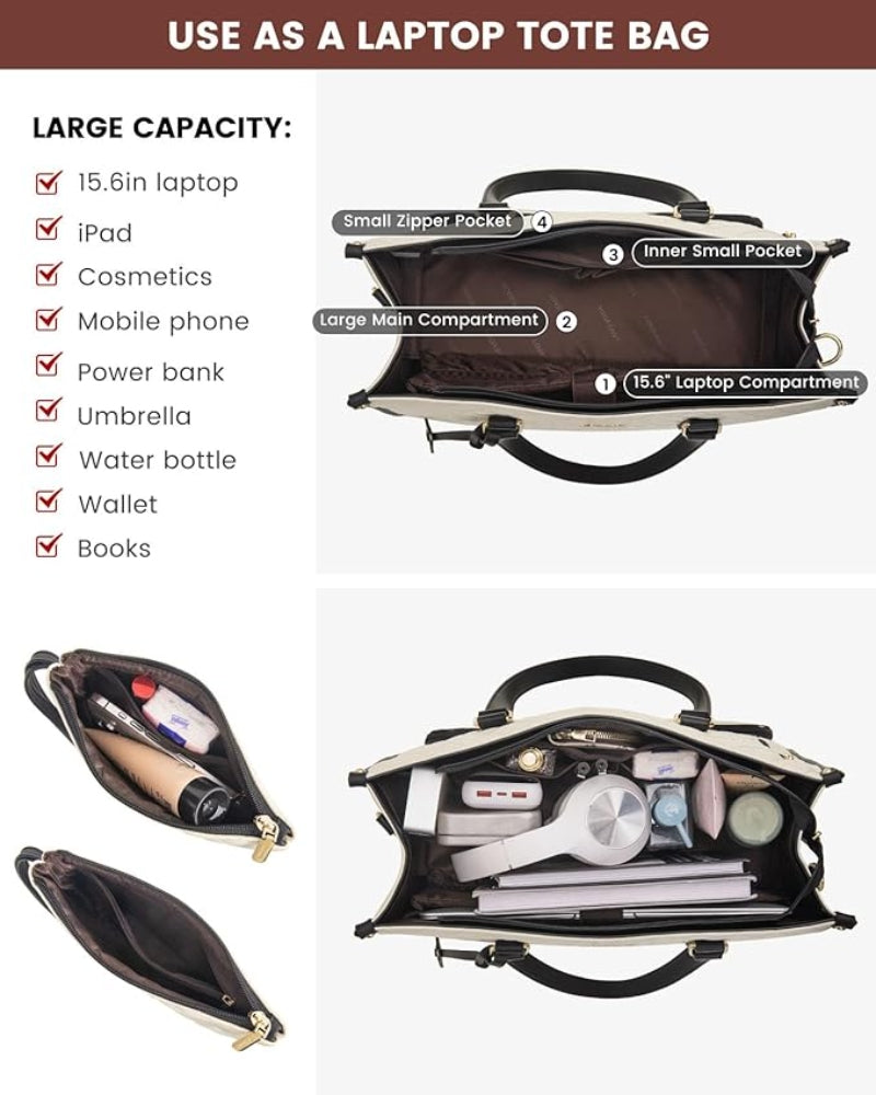 The Ultimate 2-in-1 Tote Bag – Where Elegance Meets Functionality