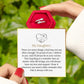 Dad and daughter hug ring with a meaningful design