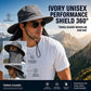 UPF 50+ Sun Protection Hat With Full Face & Neck Coverage