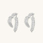Crystal Heart Zircon Earrings