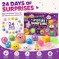 Dumpling squishy advent calendar with 24 mystery toys