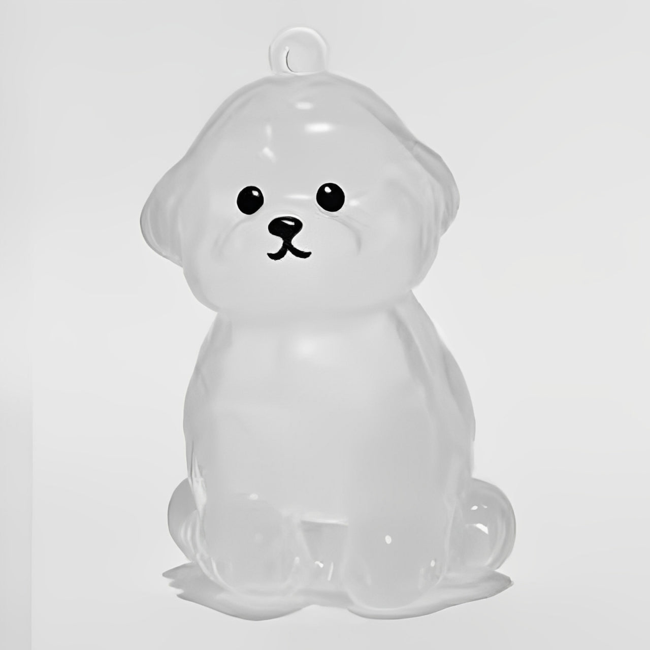 Bichon Hair Collector Keychain Charm Memorial Storage Box HC007