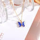 Crystal Butterfly Necklace