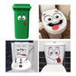 Funny colorful cartoon face decorative stickers