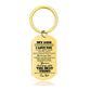 Mom To Son - Never Forget How Much I Love You - Inspirational Keychain - A910