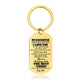 Dad To Daughter - Never Forget How Much I Love You - Inspirational Keychain - A910