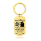 To My Boyfriend - I Love You And I Will Forever Be Here - Inspirational Keychain - A913