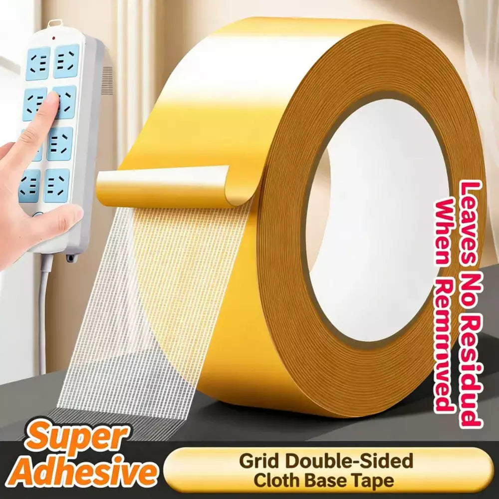 Roll of heavy duty double sided adhesive tape