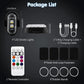 RGB LED Strobe Light – 8-Color Remote Control Flash Light