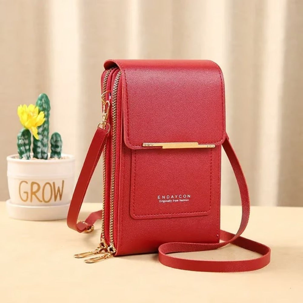 Anti-Theft Crossbody Phone Wallet Bag