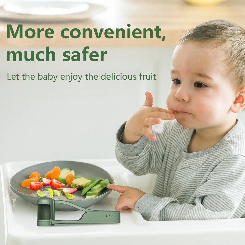 Grape Cutter – Stainless Steel Fruit Quarter Cutter for Kids & Meal Prep
