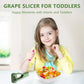Grape Cutter – Stainless Steel Fruit Quarter Cutter for Kids & Meal Prep