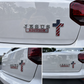 Blessed Jesus Edition™ Cross Emblem Metal Badge