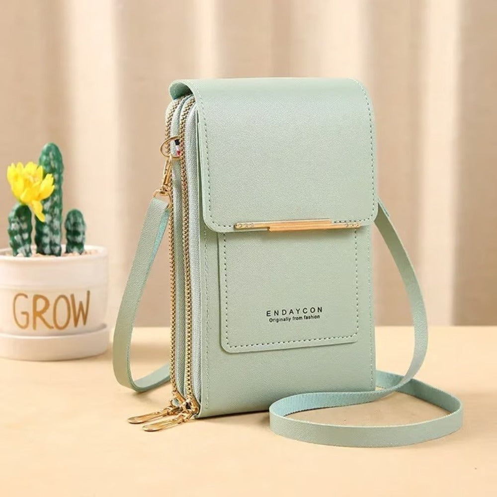 Anti-Theft Crossbody Phone Wallet Bag