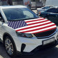 American Car Hood Flag