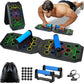Enhanced Push-up Board Fitness Kit with 28 Holes – Portable Home Exercise Equipment for Chest, Arms & Core