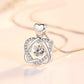 For Unbiological Daughter - We Are Forever Linked Together Love Knot Necklace