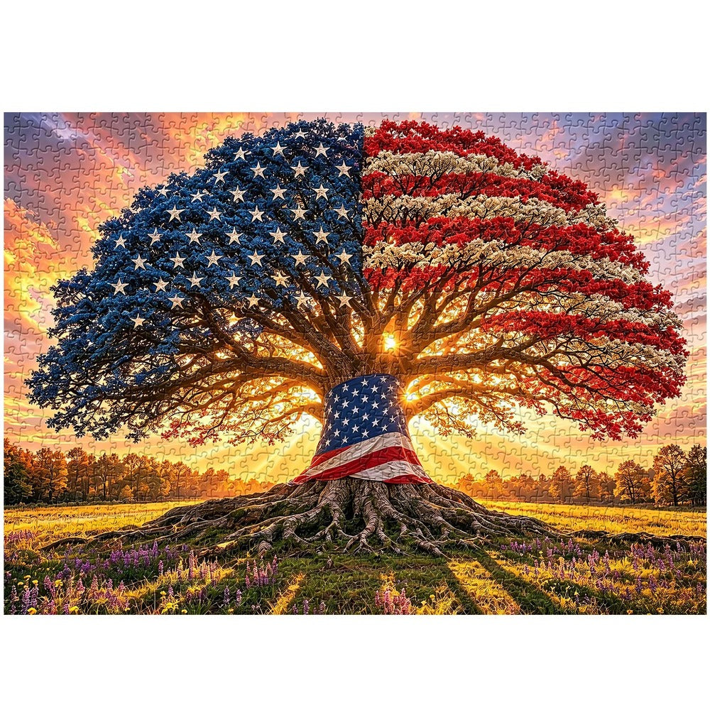 Liberty Root Oak Jigsaw Puzzle 1000 Piece