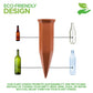 Ceramic Terracotta Self Watering Spikes – Automatic Plant Watering System for Indoor & Outdoor Plants