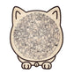 135-Piece Morandi-Colored Cat Shaped Wooden Jigsaw Puzzle