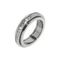 Spinner Fidget Band Rings for Stress Relief and Wedding Promise