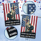 Stand For The Flag Kneel For The Cross – Patriotic Christian Flag for Memorial Day, Veterans Day & Patriotic Displays