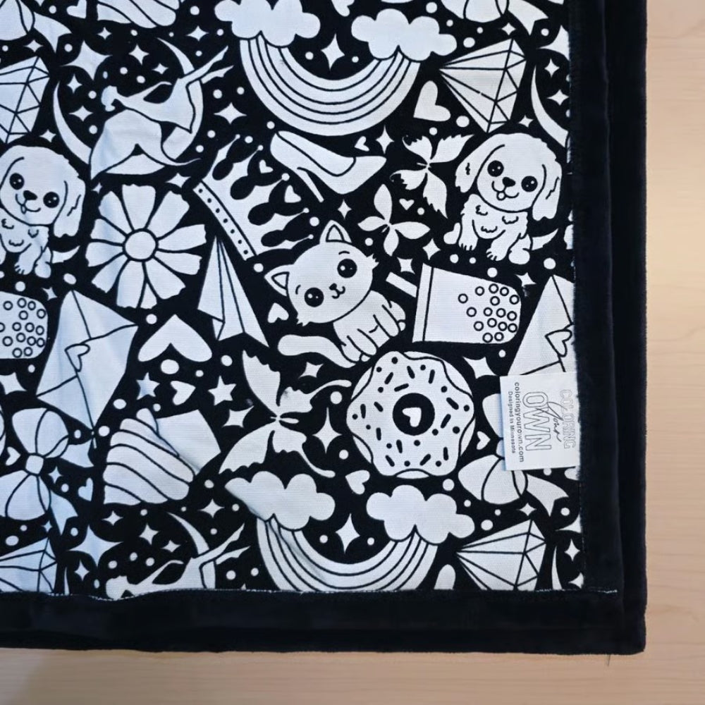 DIY Coloring Blanket