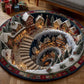 Christmas Wonderland Round Rug - H712