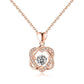 For Unbiological Daughter - We Are Forever Linked Together Love Knot Necklace