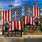 American Flag with Cross Veterans Day Christ Flag
