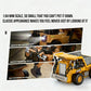 1:64 Premium Alloy Mini RC Ultimate Construction Trio Set（Three Pcs） – Forklift, Excavator & Dump Truck