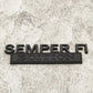SEMPER FI EDITION Car Emblem Metal Badge