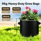 5-Pack 5 Gallon Grow Bags – Heavy Duty Aeration Fabric Pots with Handles for Vegetables, Flowers & Fruits
