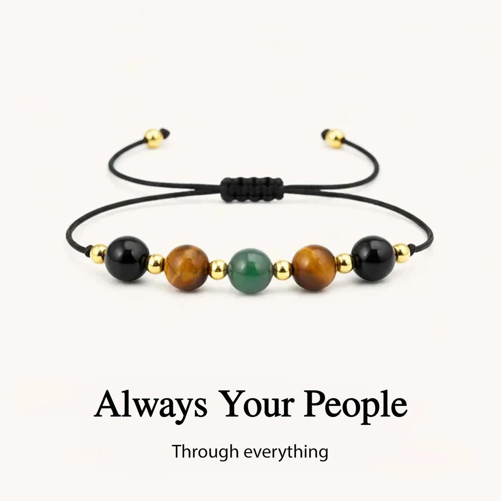Girl Gang Courage And Strength Crystal Bracelet