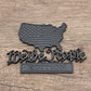 We The People Patriot Flag Edition Car Emblem Metal Badge