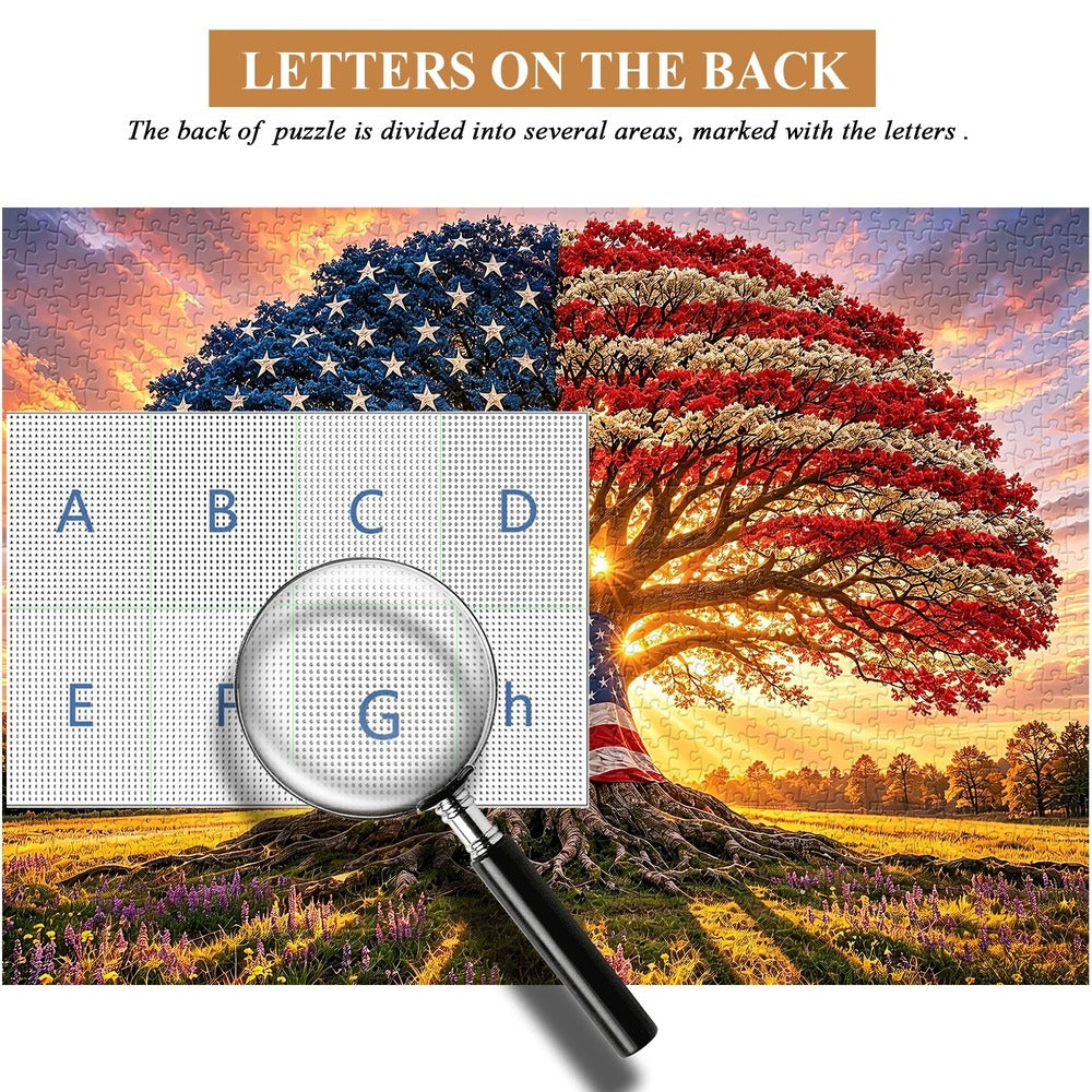Liberty Root Oak Jigsaw Puzzle 1000 Piece