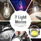 Portable Rechargeable Bright Keychain Flashlight
