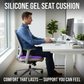 Ergonomic Silicone Seat Cushion – Relief You Can Feel
