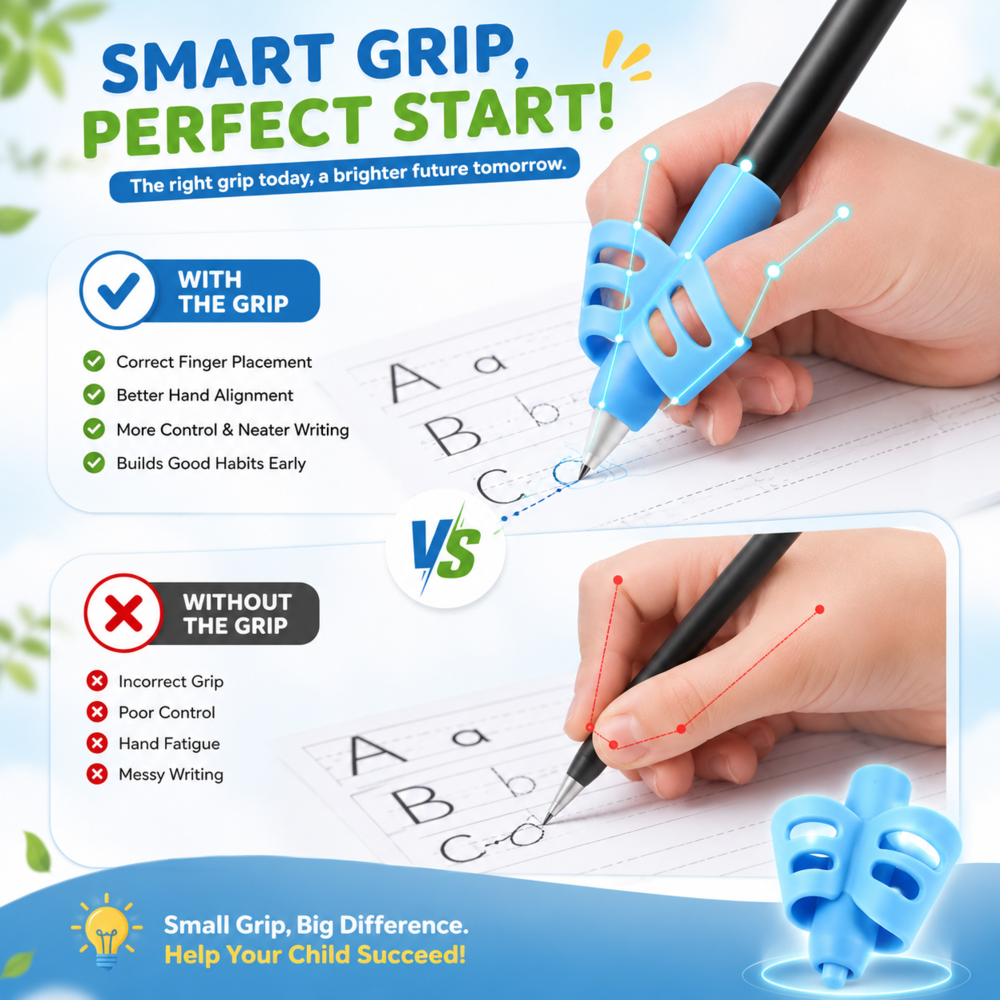 MagicBook | Kids Practice Copybook Set (4Pcs/Set)