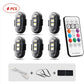 RGB LED Strobe Light – 8-Color Remote Control Flash Light