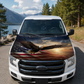 American Car Hood Flag