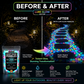 Colorful Glow-in-the-Dark Garden Stones
