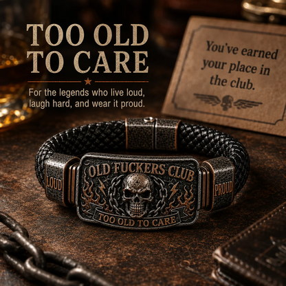 Old Fuckers Club & Wild Freedom | Limited Edition Vintage Bracelet