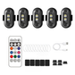RGB LED Strobe Light – 8-Color Remote Control Flash Light