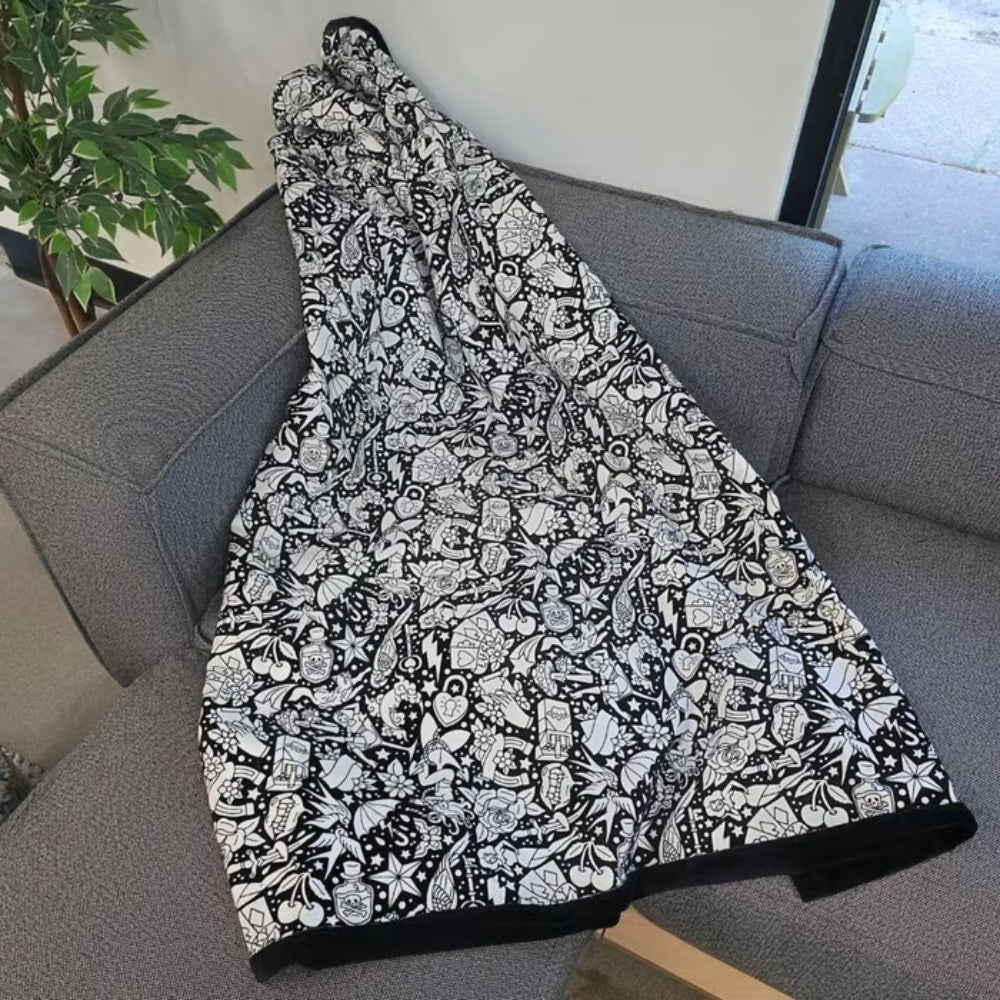 DIY Coloring Blanket